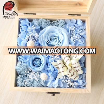 long life flowers eternal roses in box gift