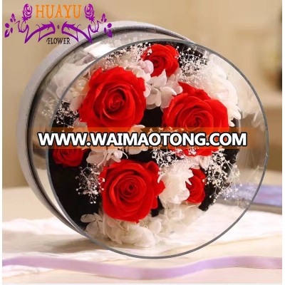 wholesale long lasting preserved rose in gift box